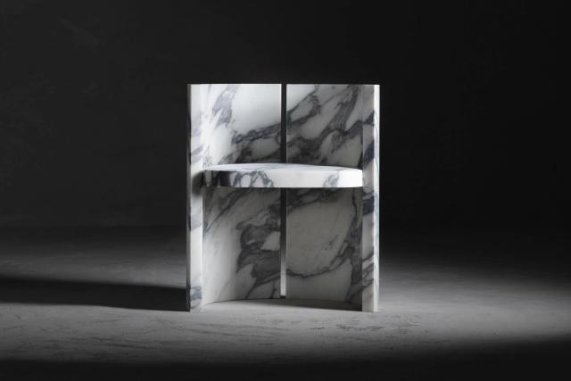 Đôn đá VIII — nội thất đá Rochelle Stone