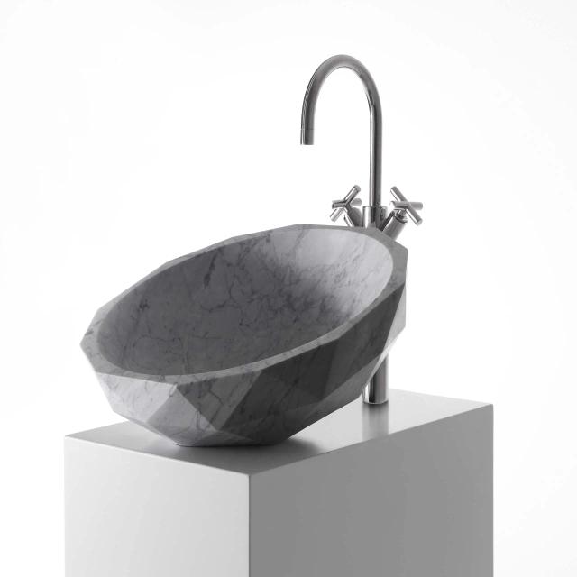Lavabo Diamond — nội thất đá Rochelle Stone
