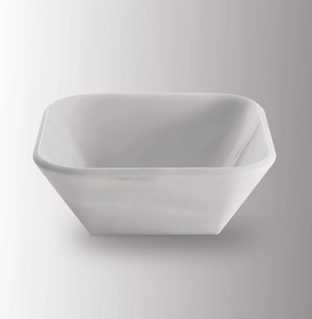Lavabo đá dạng khối VI — nội thất đá Rochelle Stone