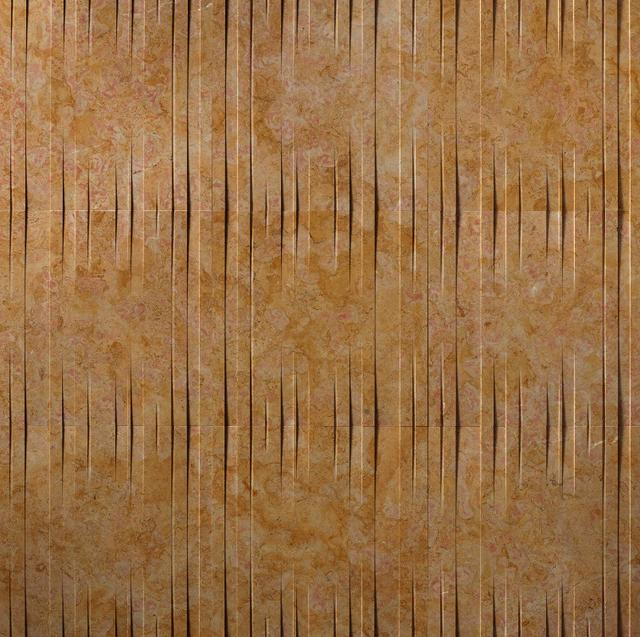 Vách đá 3D Barcode Uno — bề mặt đá tự nhiên điêu khắc nổi khối, Lithos