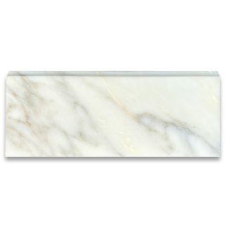Phào chỉ đá Calacatta Gold Baseboard (phào chân tường) — bề mặt mài mờ (honed), Rochelle Couture