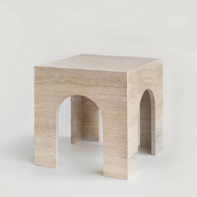 Bàn phụ Arch — nội thất đá Rochelle