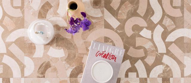 Vách đá 3D Anemone — bề mặt đá tự nhiên điêu khắc nổi khối, Lithos