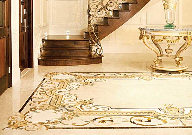 Hoa văn đá khảm marble French Provincial — Rochelle Stone