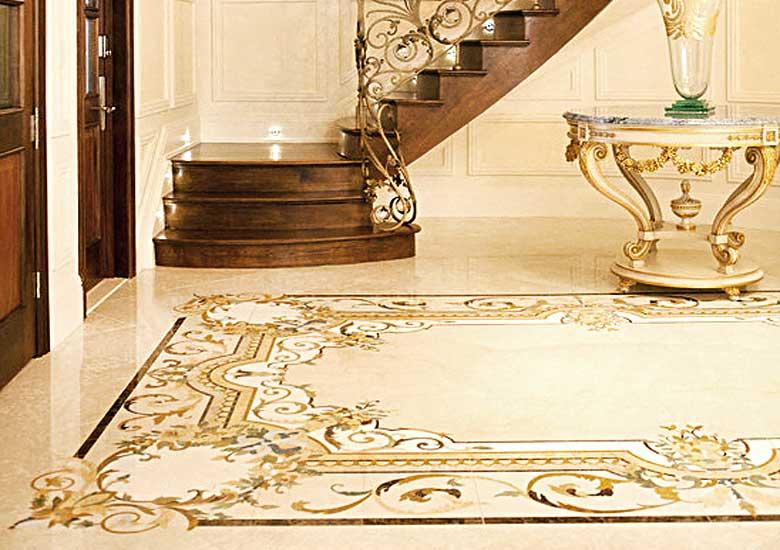 Hoa văn đá khảm marble French Provincial — Rochelle Couture