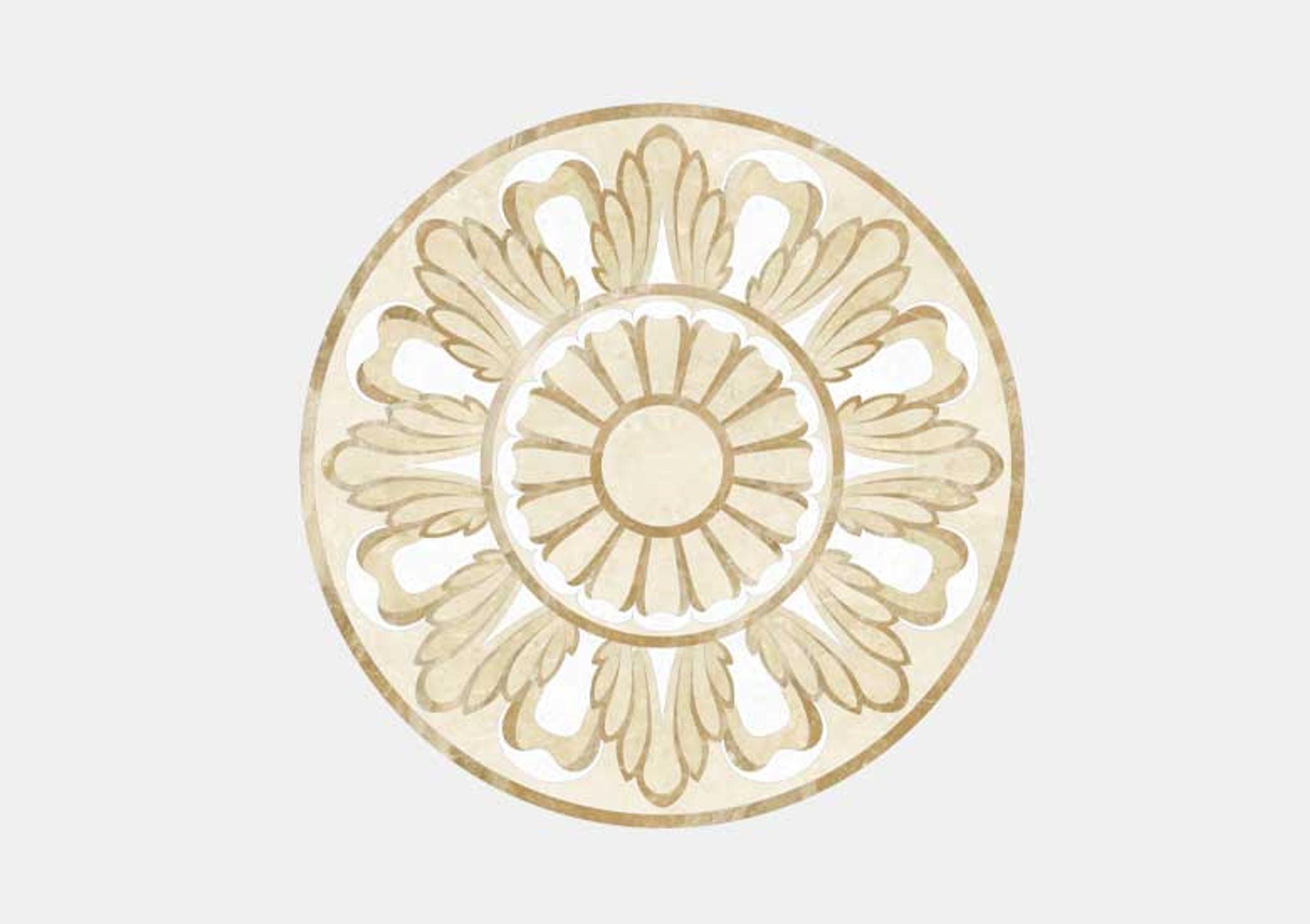 Hoa văn đá khảm marble Savoy — Rochelle Couture