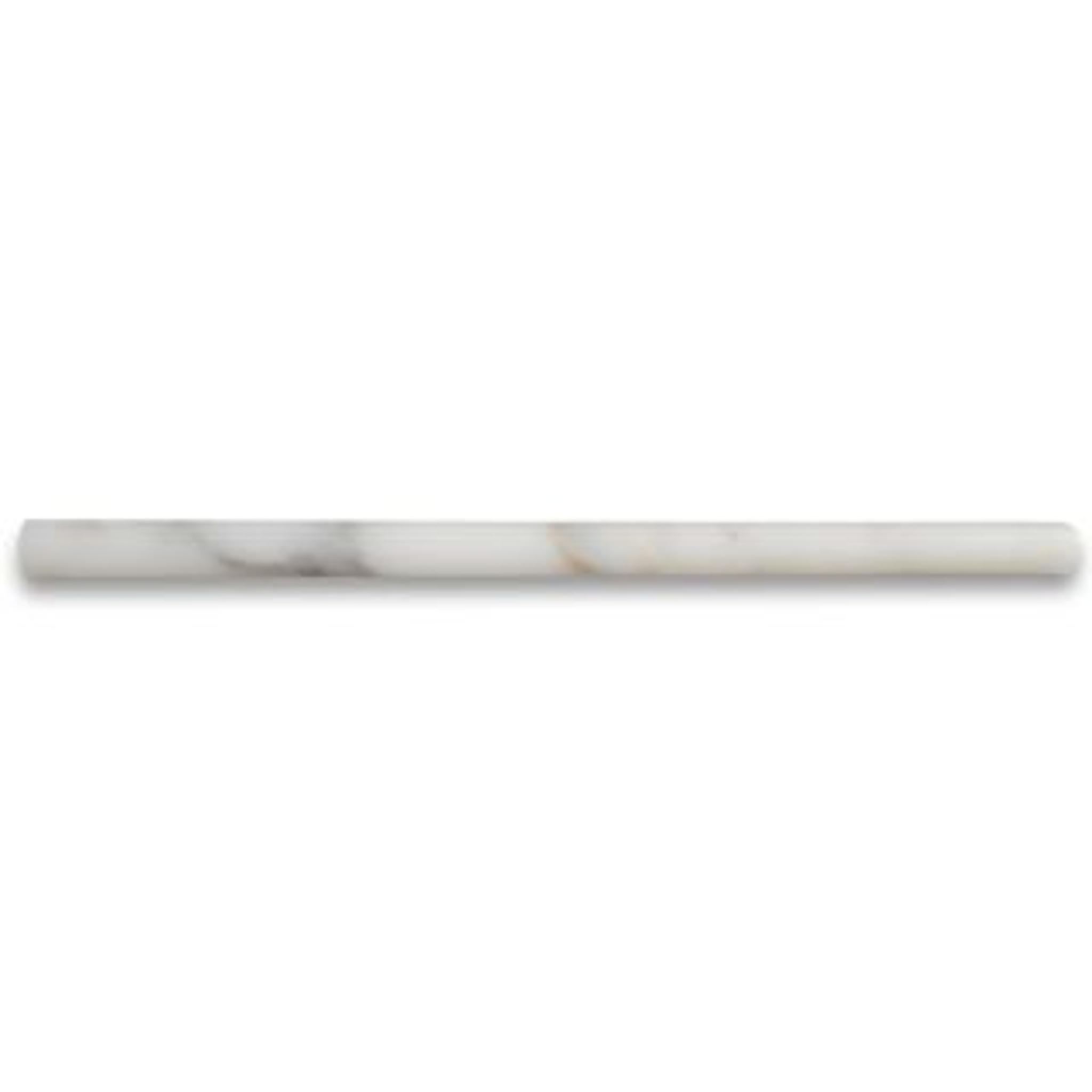 Phào chỉ đá Calacatta Gold Pencil Liner (chỉ mảnh) — bề mặt mài mờ (honed), Rochelle Couture