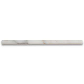 Phào chỉ đá Calacatta Gold Pencil Liner (chỉ mảnh) — bề mặt mài mờ (honed), Rochelle Couture