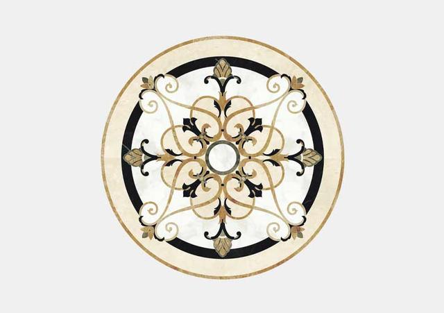 Hoa văn đá khảm marble Italian — Rochelle Stone