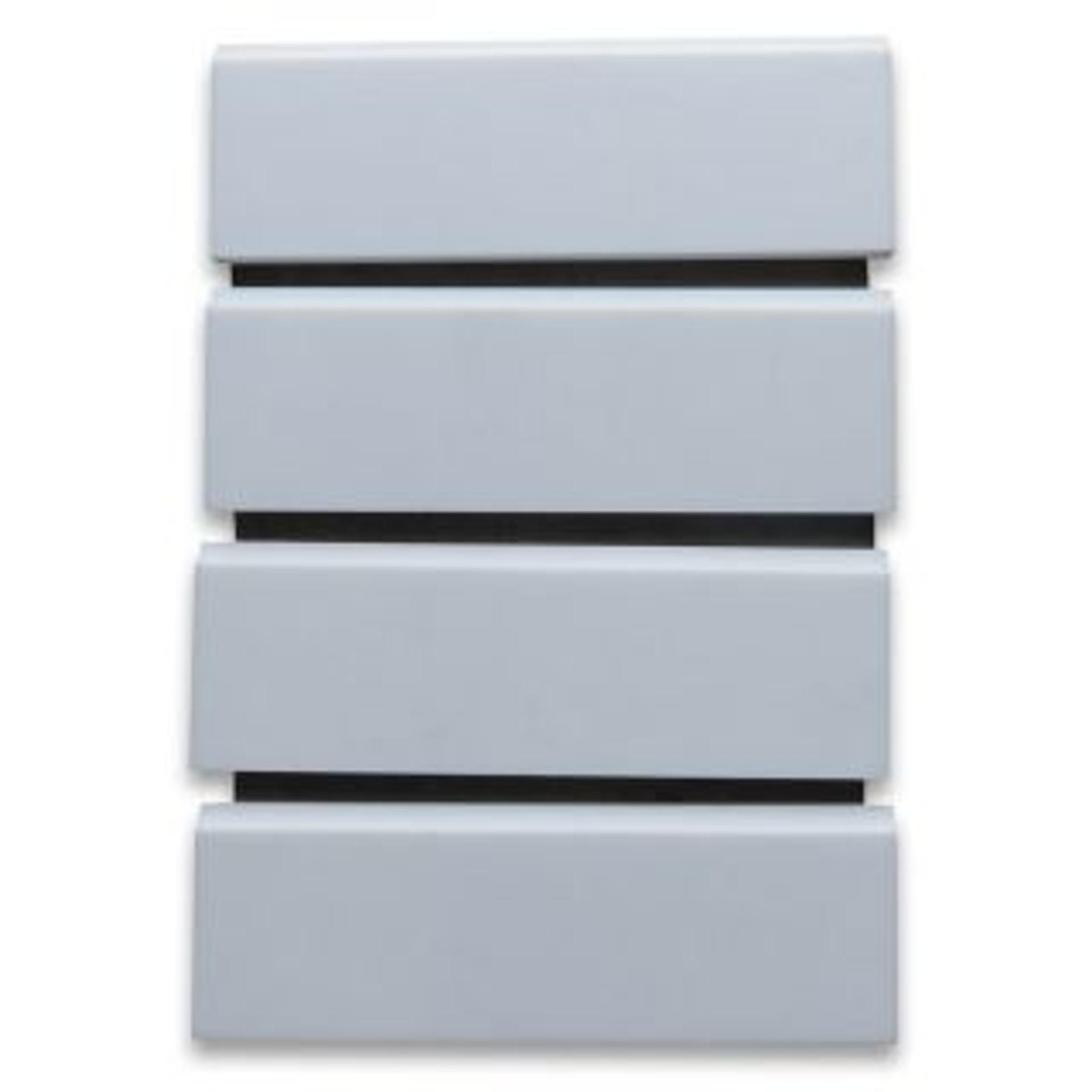 Phào chỉ đá Thassos Baseboard (phào chân tường) — bề mặt mài mờ (honed), Rochelle Couture