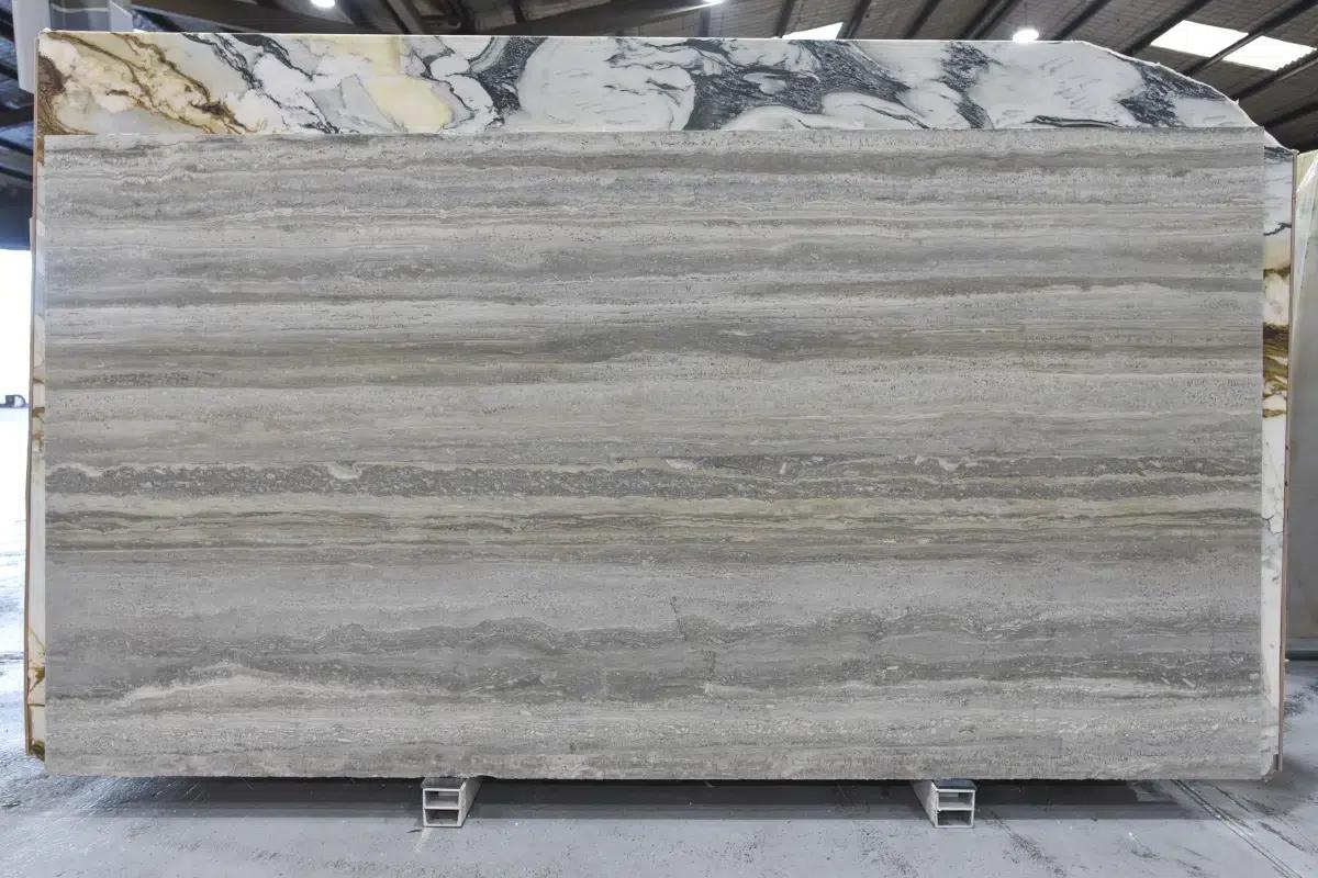 Silver Blue Travertine