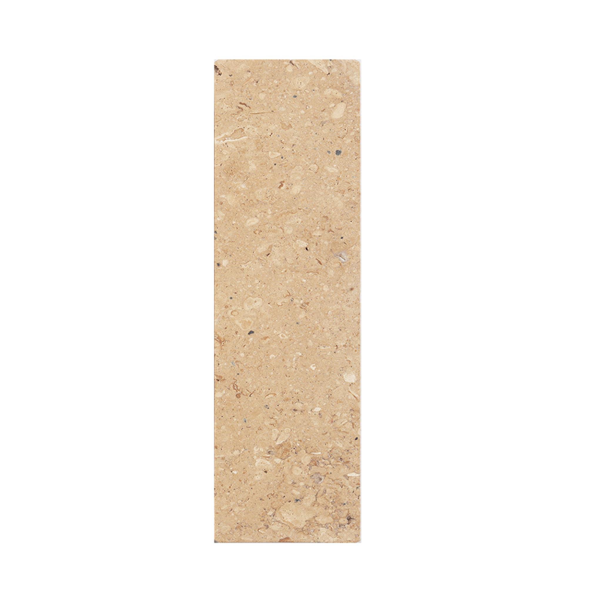 Beige Limestone Subway Tile — mosaic subway (gạch thẻ) bằng đá vôi (limestone) beige ấm