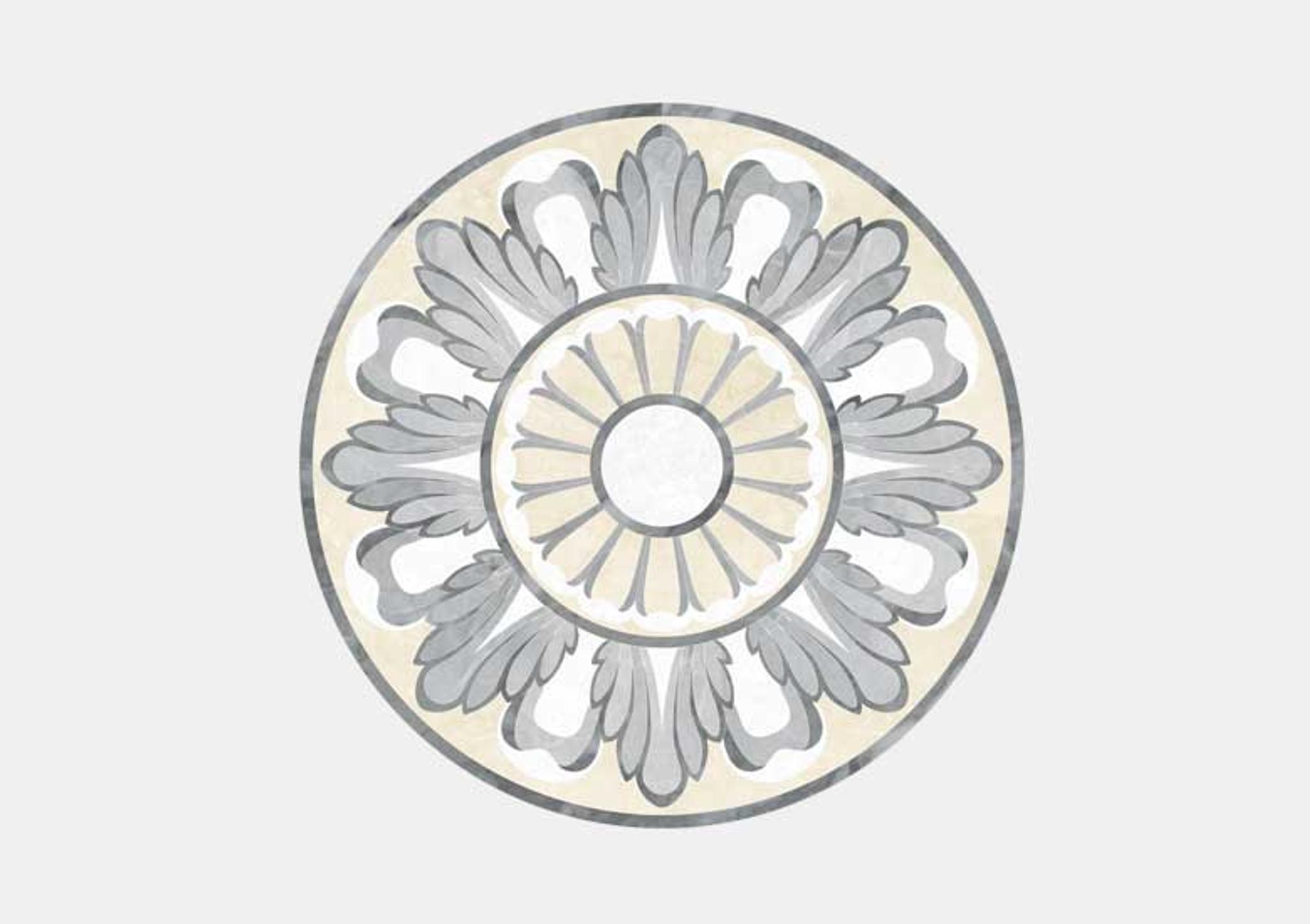 Hoa văn đá khảm marble Savoy — Rochelle Couture
