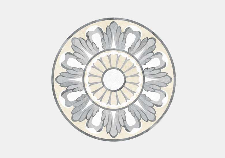 Hoa văn đá khảm marble Savoy — Rochelle Couture