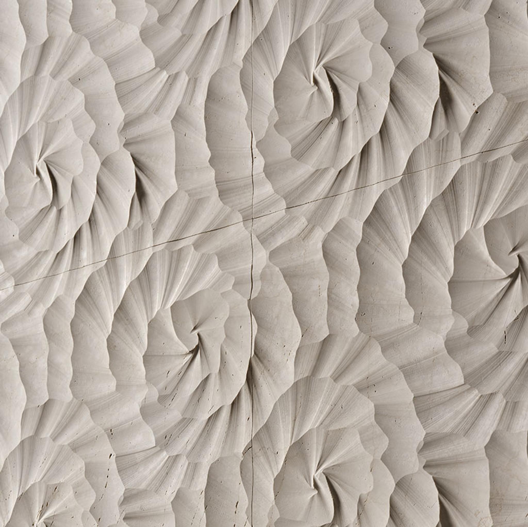 Vách đá 3D Sahara — bề mặt đá tự nhiên điêu khắc nổi khối, Lithos
