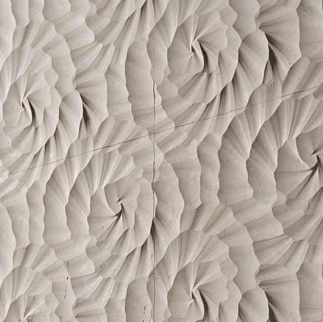 Vách đá 3D Sahara — bề mặt đá tự nhiên điêu khắc nổi khối, Lithos
