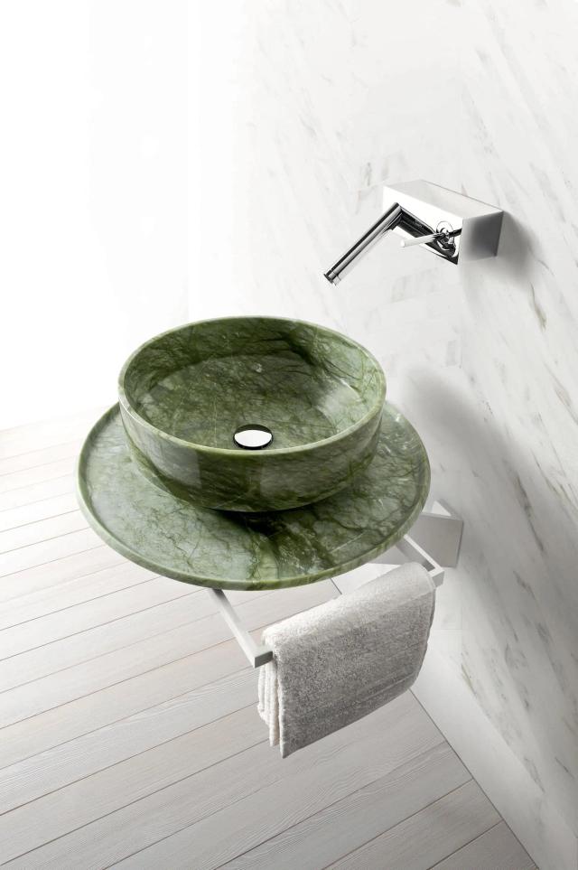 Lavabo Bowl N°2 — nội thất đá Rochelle Stone