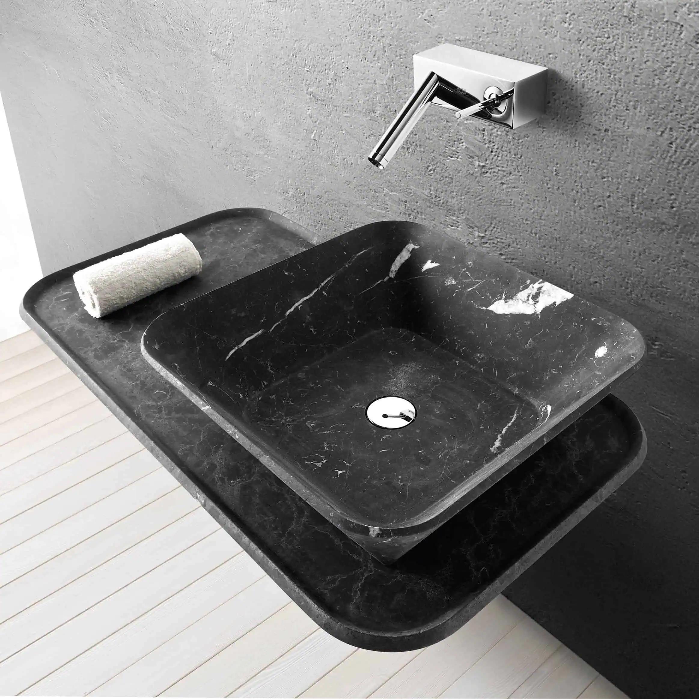 Bàn rửa lavabo Trays — nội thất đá Rochelle Stone