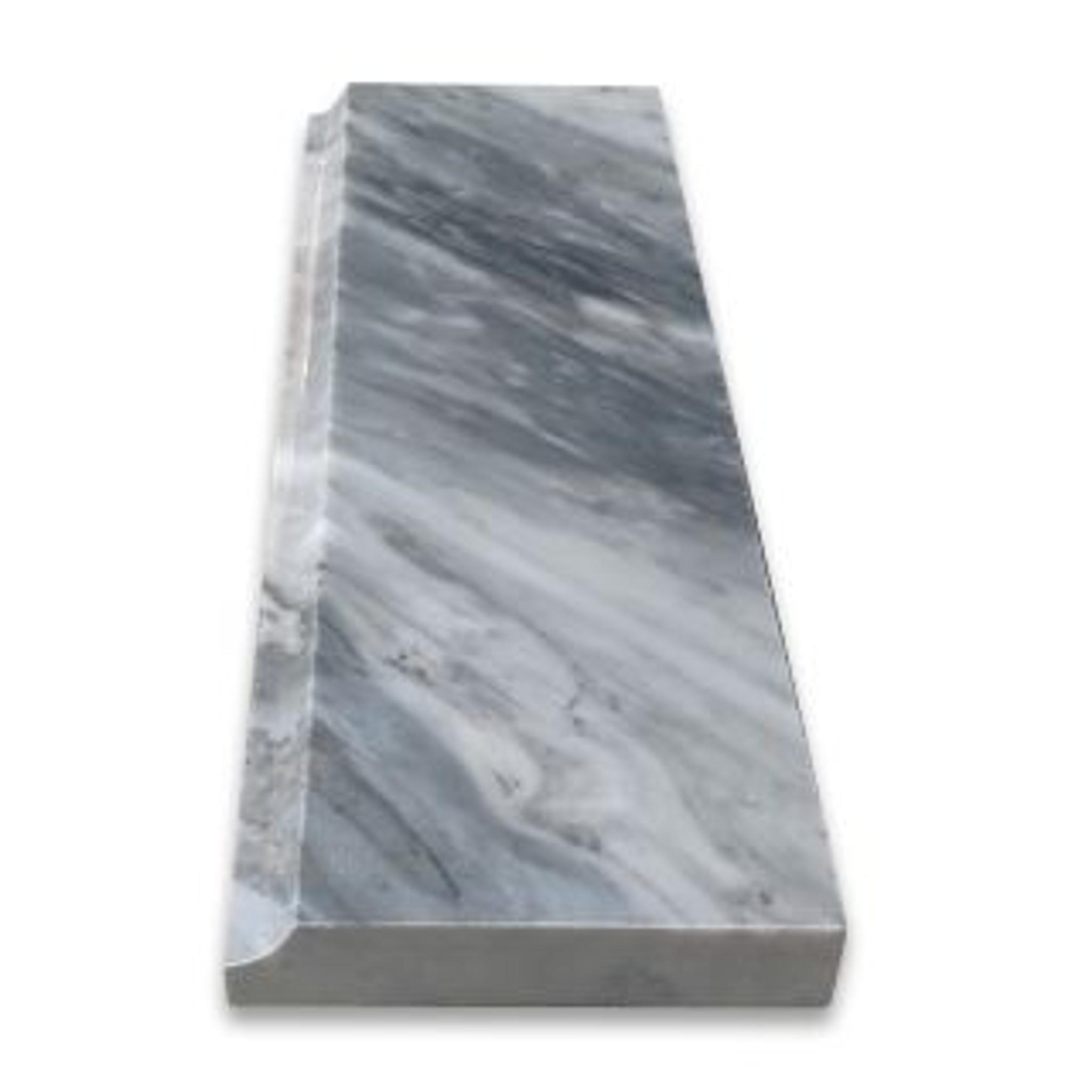 Phào chỉ đá Bardiglio Baseboard (phào chân tường) — bề mặt đánh bóng (polished), Rochelle Couture