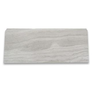Phào chỉ đá Athens Silver Cream Baseboard (phào chân tường) — bề mặt đánh bóng (polished), Rochelle Couture