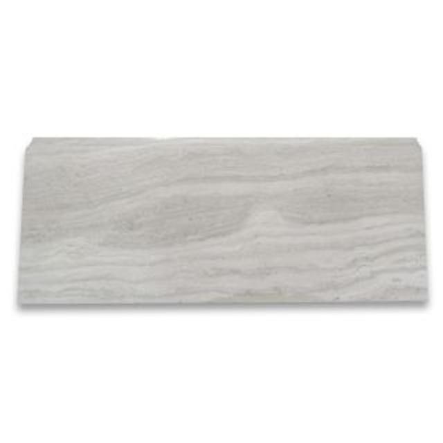 Phào chỉ đá Athens Silver Cream Baseboard (phào chân tường) — bề mặt đánh bóng (polished), Rochelle Stone