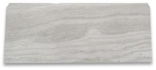 Phào chỉ đá Athens Silver Cream Baseboard (phào chân tường) — bề mặt đánh bóng (polished), Rochelle Couture
