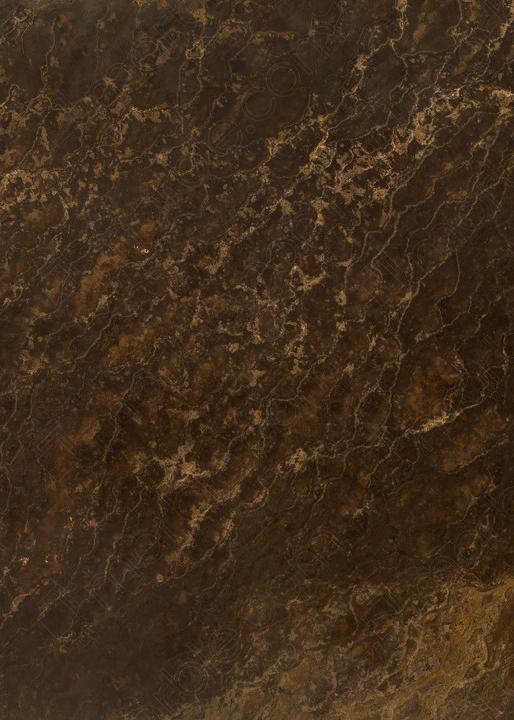 Crater Travertine (nâu socola, mặt trám bóng) — đá tự nhiên Rochelle Stone