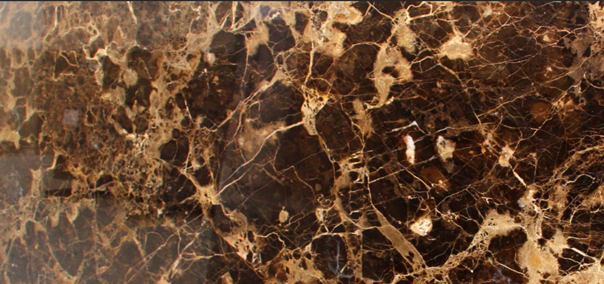 Đá Emperador — marble nâu Tây Ban Nha — vân đá cận cảnh