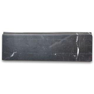 Phào chỉ đá Nero Marquina Baseboard (phào chân tường) — bề mặt đánh bóng (polished), Rochelle Couture