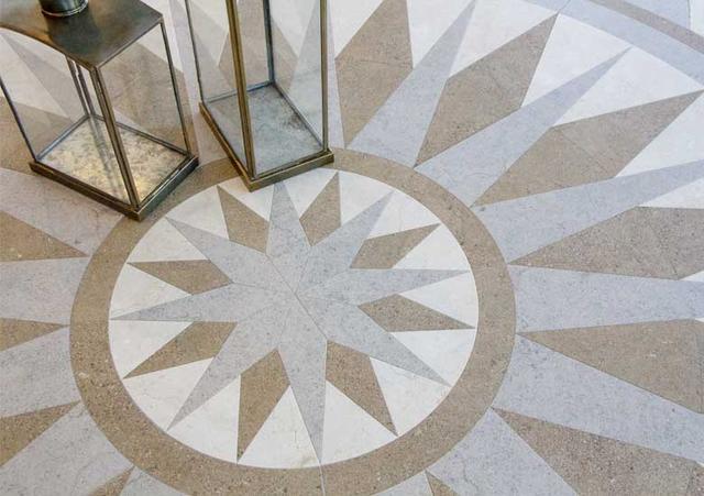 Hoa văn đá khảm marble Orion — Rochelle Stone