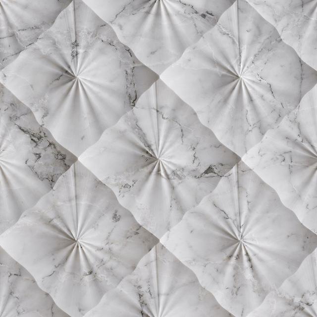 Vách đá 3D Diamante — bề mặt đá tự nhiên điêu khắc nổi khối, Lithos