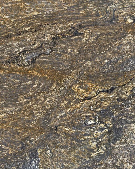Granite vân vàng nâu nền xám than