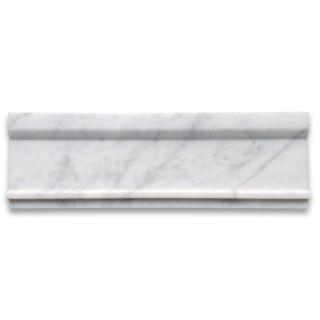 Phào chỉ đá Carrara Plaza Trim — bề mặt mài mờ (honed), Rochelle Couture