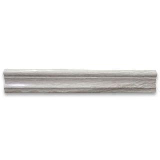 Phào chỉ đá Athens Silver Cream Chair Rail (viền giữa tường) — bề mặt đánh bóng (polished), Rochelle Couture