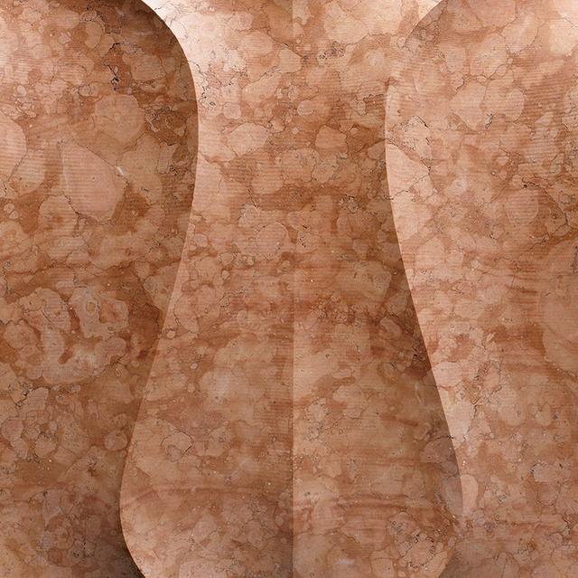 Vách đá 3D Palladio RV1 — bề mặt đá tự nhiên điêu khắc nổi khối, Lithos