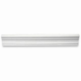 Phào chỉ đá Thassos Chair Rail (viền giữa tường) — bề mặt đánh bóng (polished), Rochelle Couture