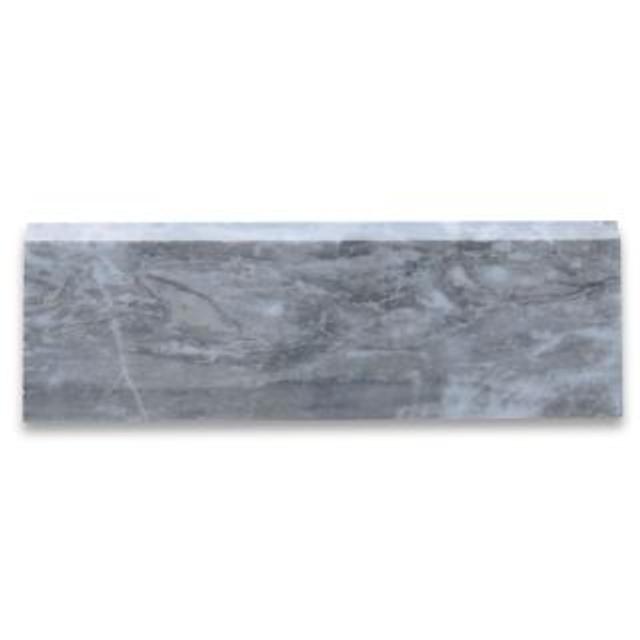 Phào chỉ đá Bardiglio Baseboard (phào chân tường) — bề mặt mài mờ (honed), Rochelle Stone
