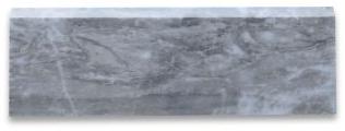 Phào chỉ đá Bardiglio Baseboard (phào chân tường) — bề mặt mài mờ (honed), Rochelle Couture