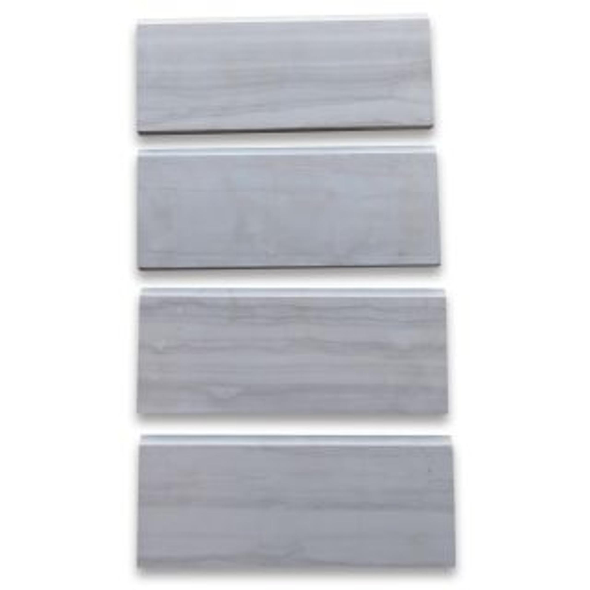 Phào chỉ đá Marble Baseboard (phào chân tường) — bề mặt mài mờ (honed), Rochelle Couture