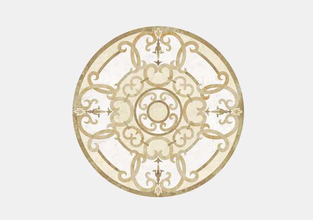 Hoa văn đá khảm marble Oro — Rochelle Stone