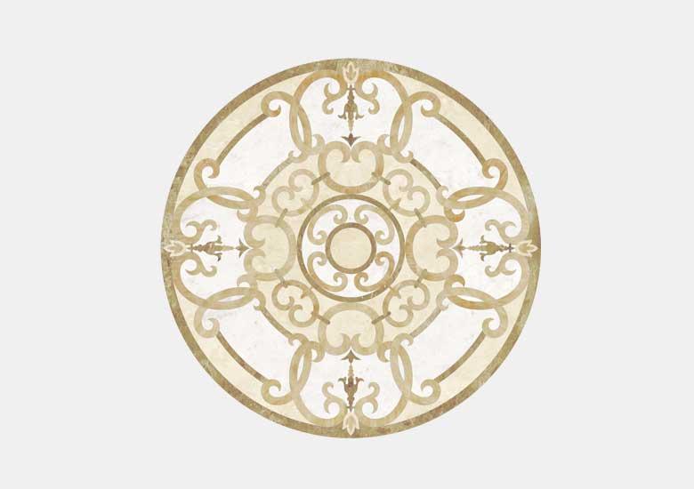 Hoa văn đá khảm marble Oro — Rochelle Couture
