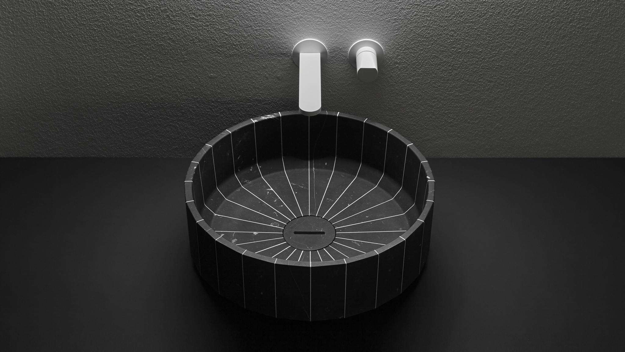 Lavabo Fonte — lavabo đá tự nhiên Rochelle