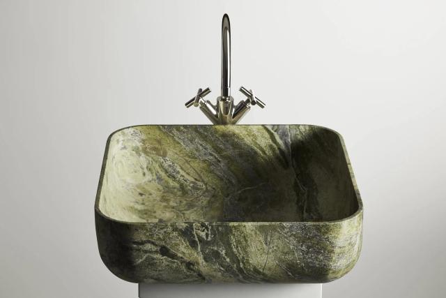 Lavabo Bowl N°3 — nội thất đá Rochelle Stone
