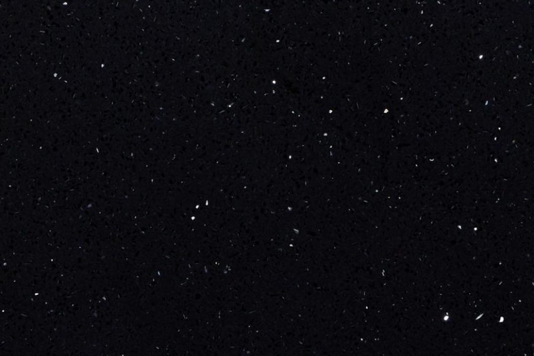 Đá Crystal Black Rq Quartz — đá onyx (xuyên sáng), ảnh bề mặt