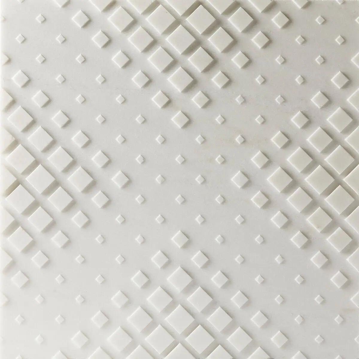 Vách đá 3D Stone City — bề mặt marble điêu khắc nổi khối, Kreoo