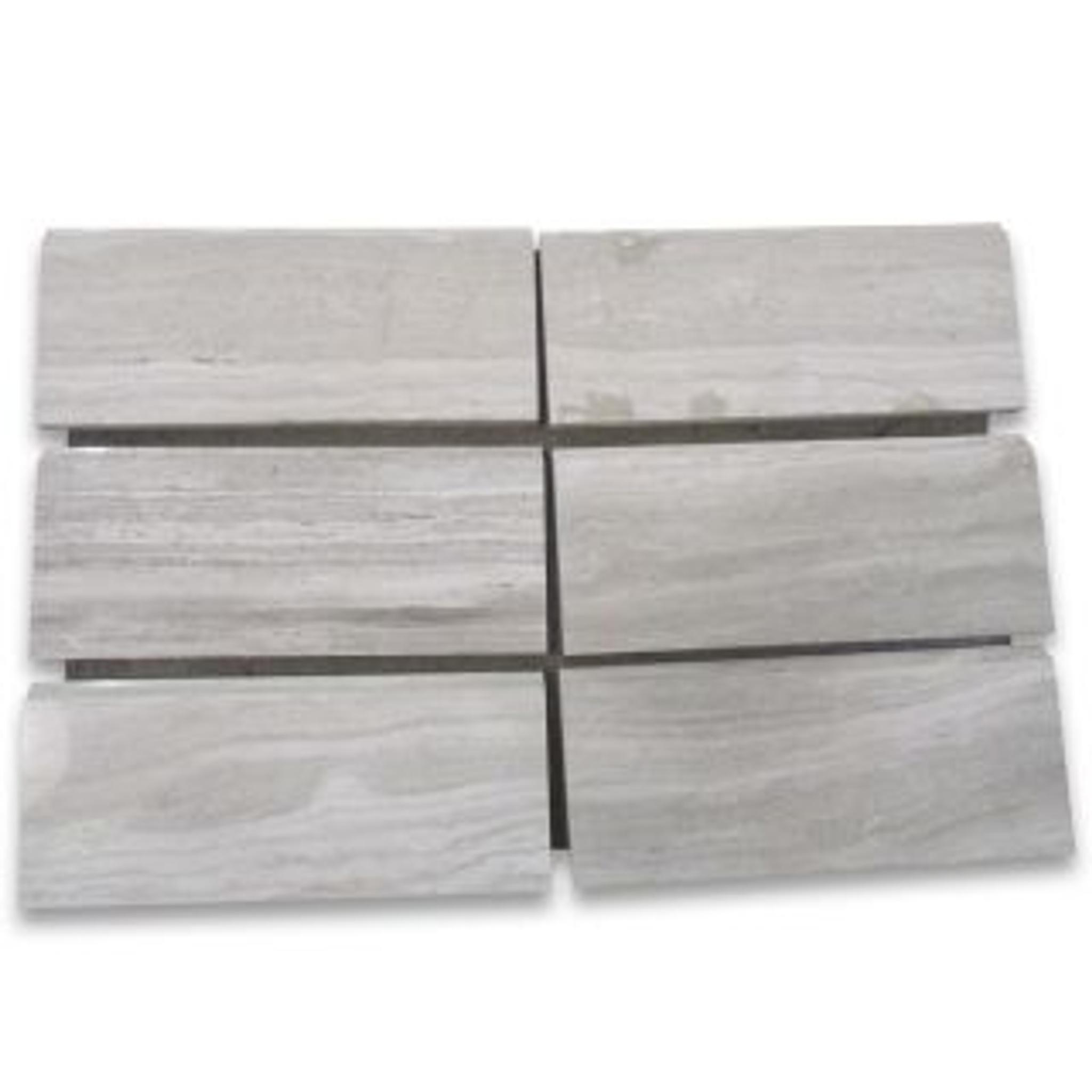 Phào chỉ đá Athens Silver Cream Baseboard (phào chân tường) — bề mặt đánh bóng (polished), Rochelle Couture