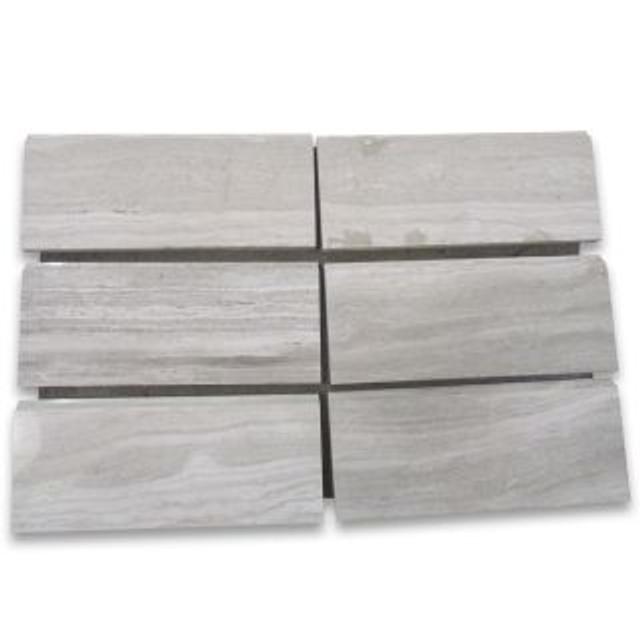 Phào chỉ đá Athens Silver Cream Baseboard (phào chân tường) — bề mặt đánh bóng (polished), Rochelle Stone