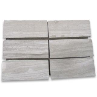 Phào chỉ đá Athens Silver Cream Baseboard (phào chân tường) — bề mặt đánh bóng (polished), Rochelle Couture