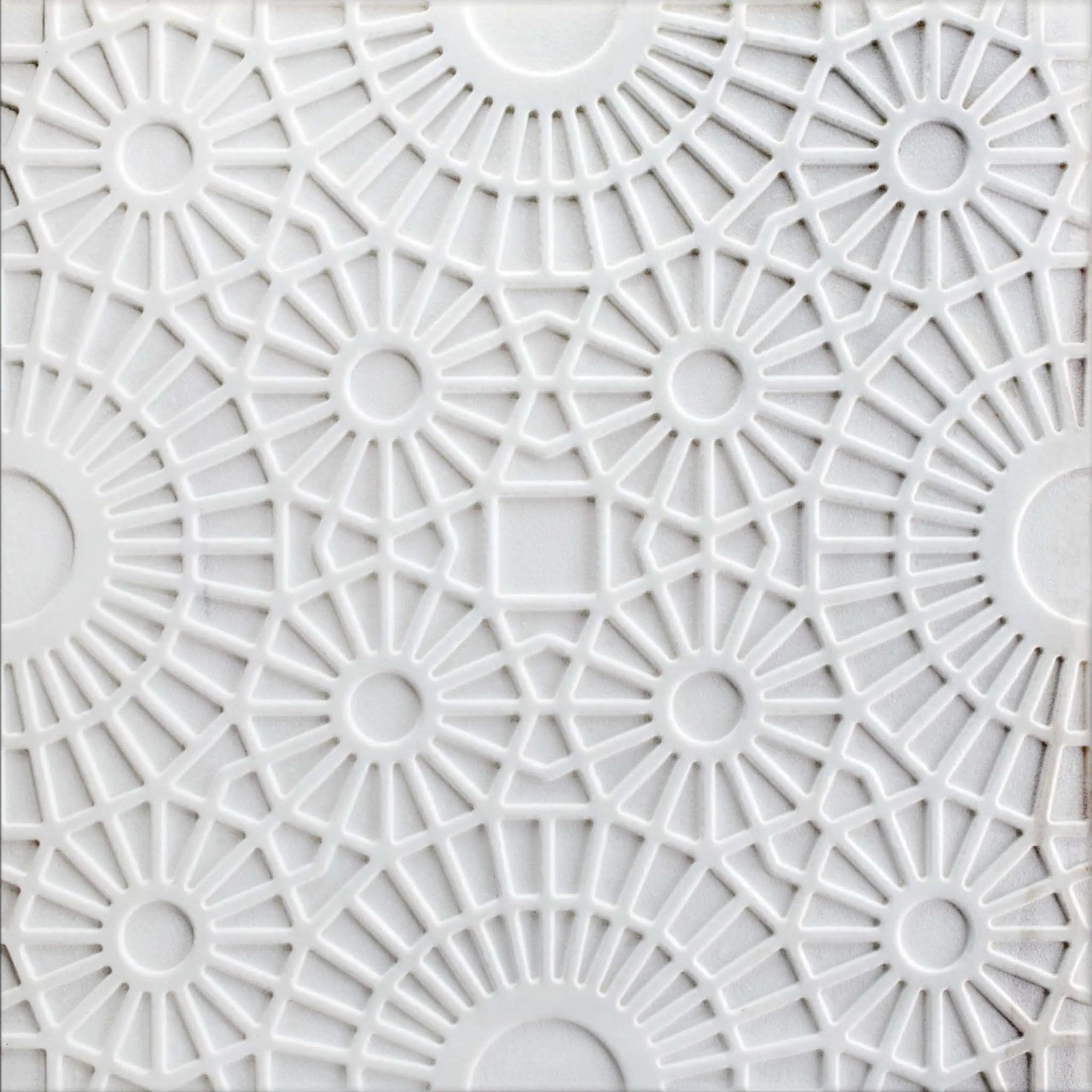 Vách đá 3D Merletto — bề mặt marble điêu khắc nổi khối, Kreoo