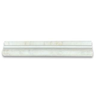 Phào chỉ đá Calacatta Gold Chair Rail (viền giữa tường) — bề mặt đánh bóng (polished), Rochelle Couture